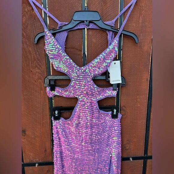 Retrofete Coco Crochet Dress M/L NWT - Picture 10 of 13